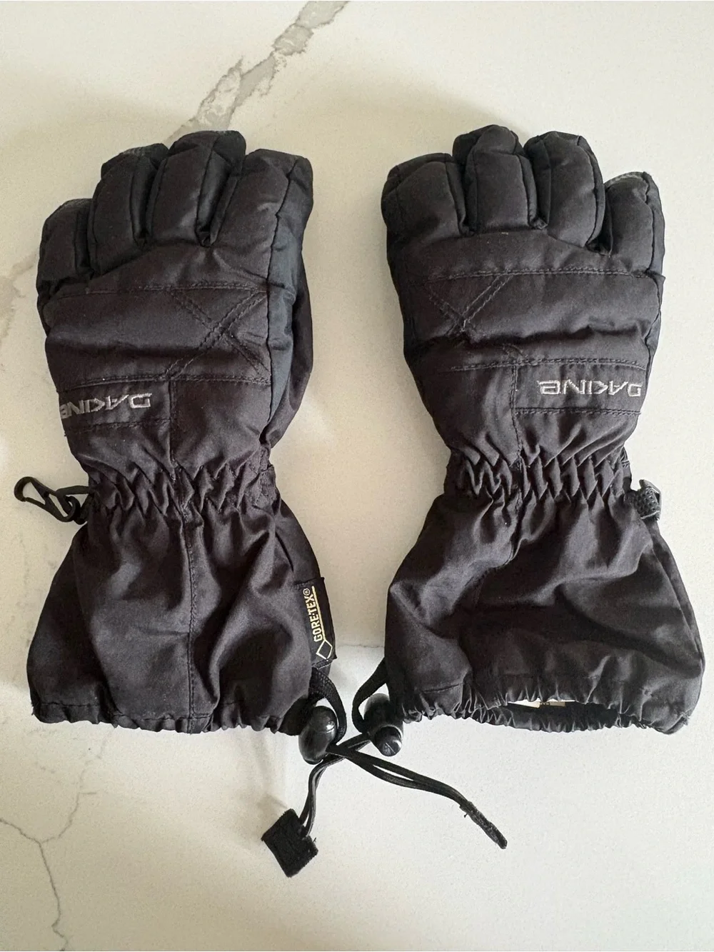 Dakine Kids Small (4-6 yrs) Black Insulated Winter Ski Gloves